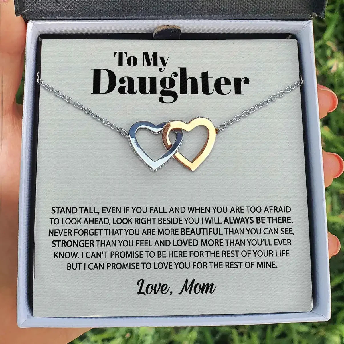 "ToMyDaughter"HeartNecklace