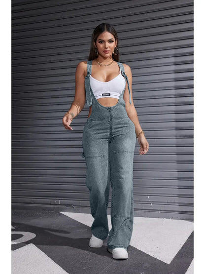 Belezaa Denim Jumpsuit