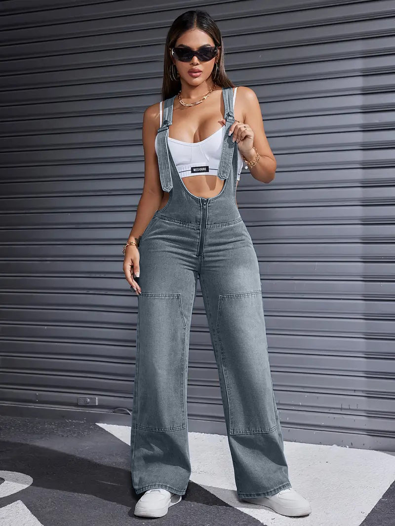 Belezaa Denim Jumpsuit