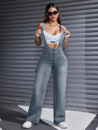 Belezaa Denim Jumpsuit