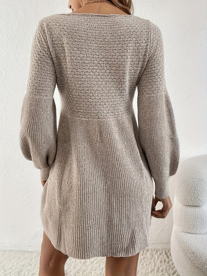 Luna Knit Sweater Dress