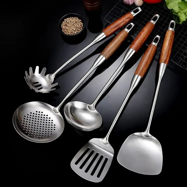 Luxury Stainless Steel Kitchen Utensil Set