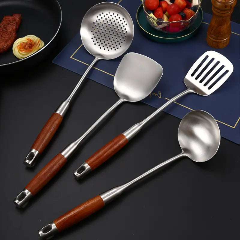 Luxury Stainless Steel Kitchen Utensil Set