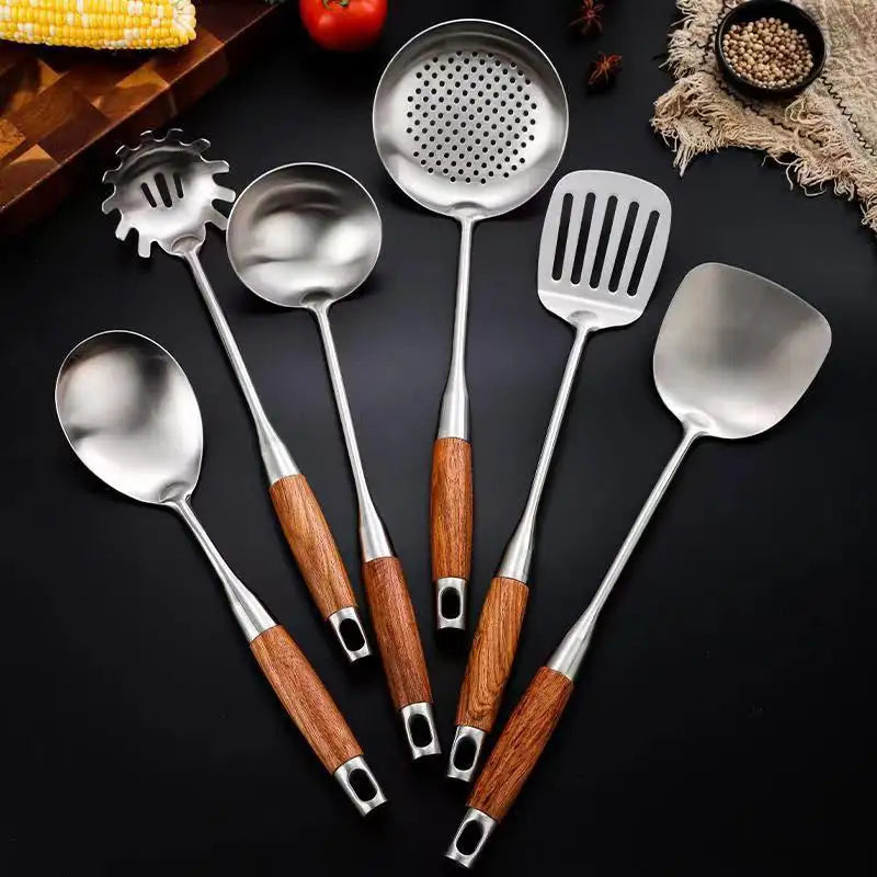 Luxury Stainless Steel Kitchen Utensil Set