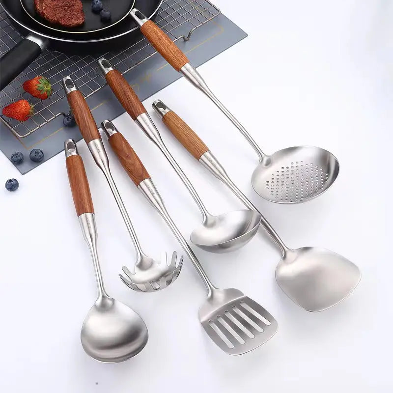 Luxury Stainless Steel Kitchen Utensil Set