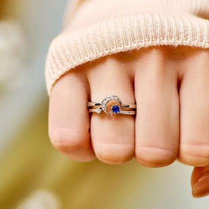 Moon And Stars Ring