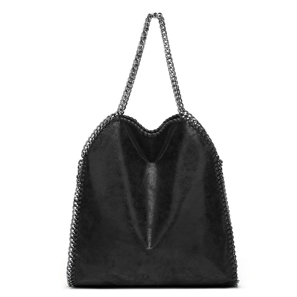 Chain Shoulder Designer Tote Bag