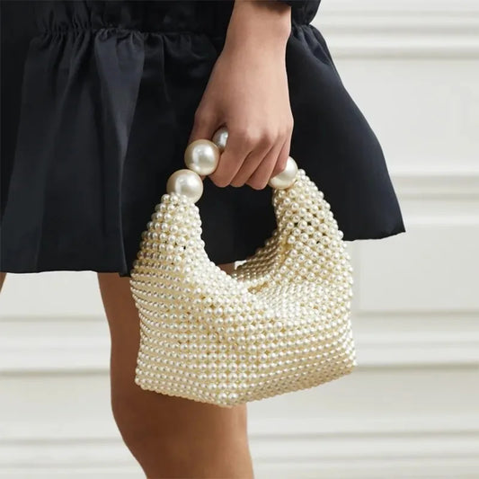 Handmade Pearl Handbag