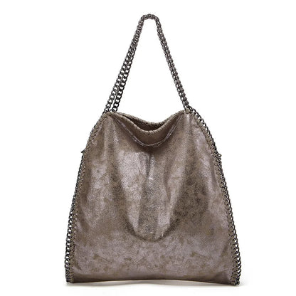 Chain Shoulder Designer Tote Bag