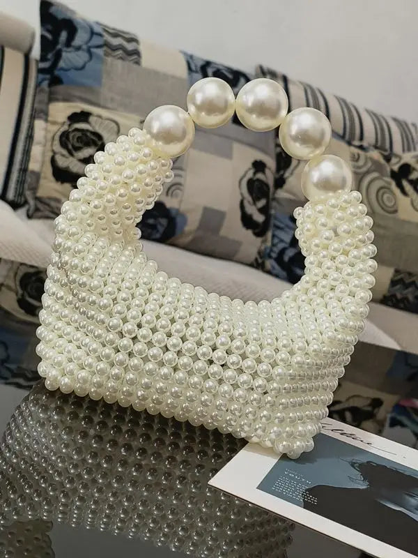 Handmade Pearl Handbag