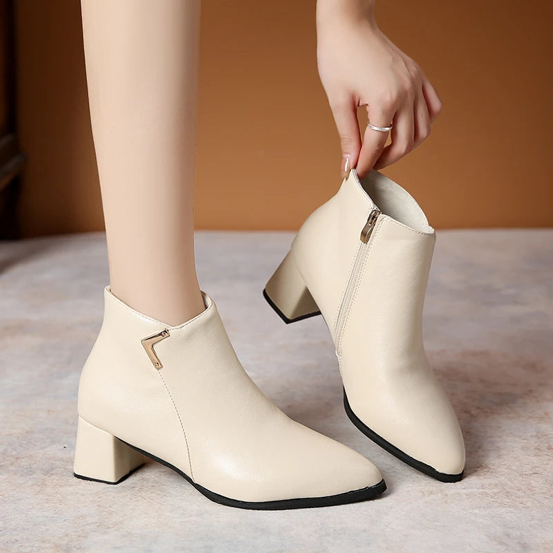 Belezaa Classic Ankle Boots