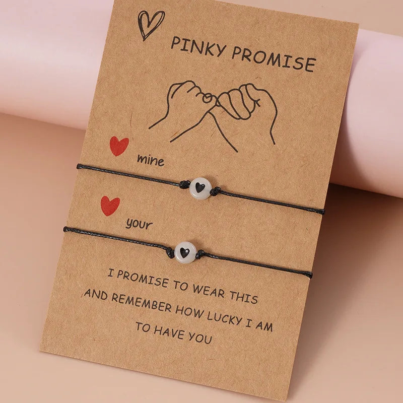 Pinky Promise Couple's Bracelet