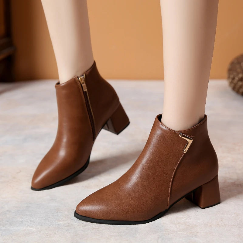 Belezaa Classic Ankle Boots