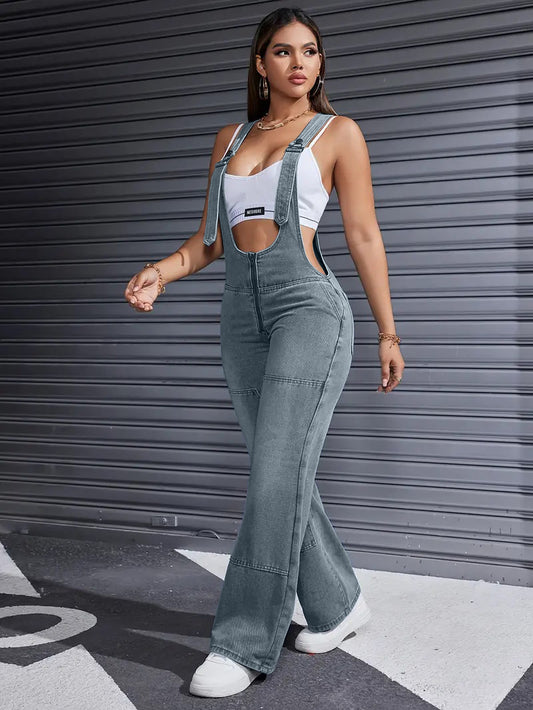 Belezaa Denim Jumpsuit