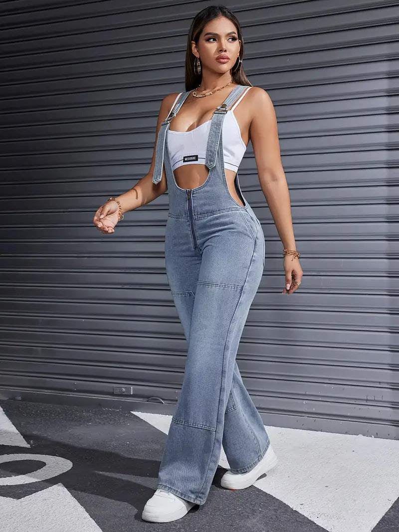 Belezaa Denim Jumpsuit