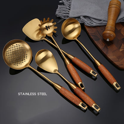 Luxury Stainless Steel Kitchen Utensil Set